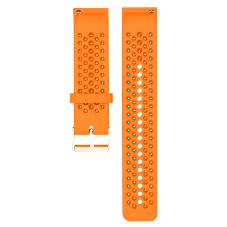 For POLAR Vantage M Silicone Watch Band(Orange)