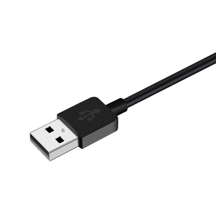 For Ticwatch E & S 1m Universal Smart Watch Magnetic Charging Cable(Black)