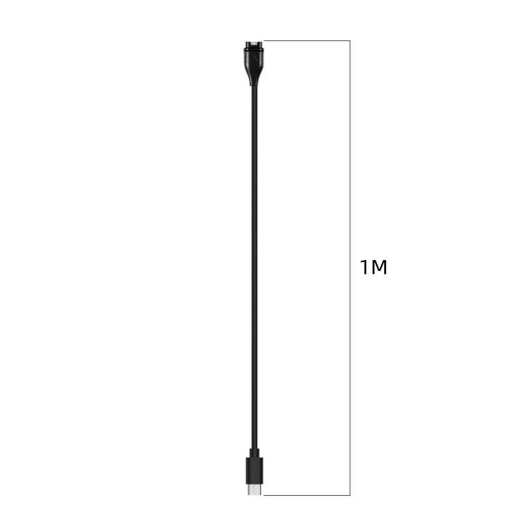 For Garmin Descent G1/Fenix 7/Tactix 7 Universal Type-C / USB-C Smart Watch Charging Cable, Lengt...