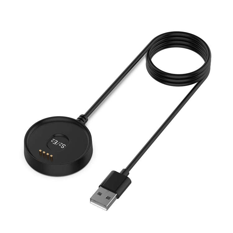 For  Ticwatch E2 & S2 1m Universal Charging Cable with Data Function(Black)