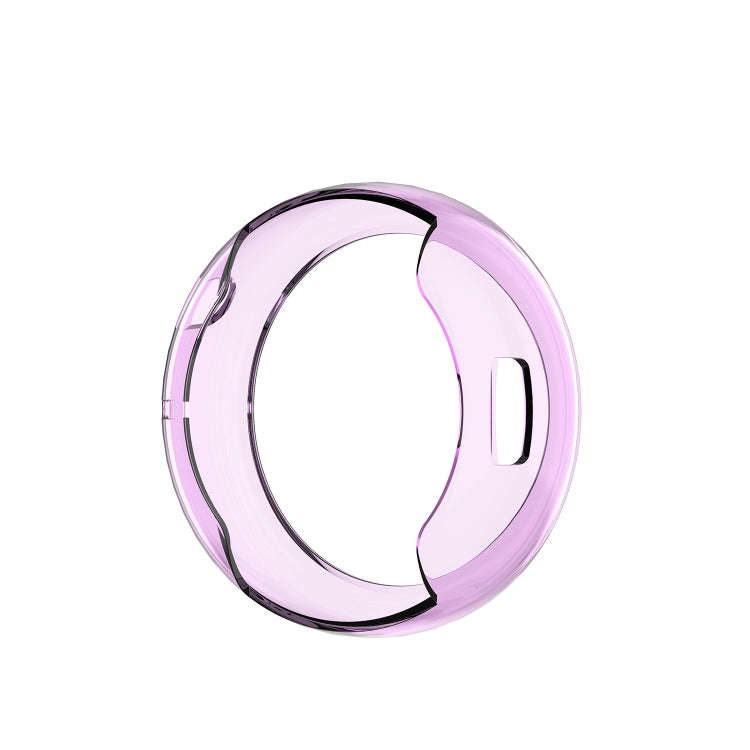 For Amazfit 2 TPU Watch Case(Transparent Purple)