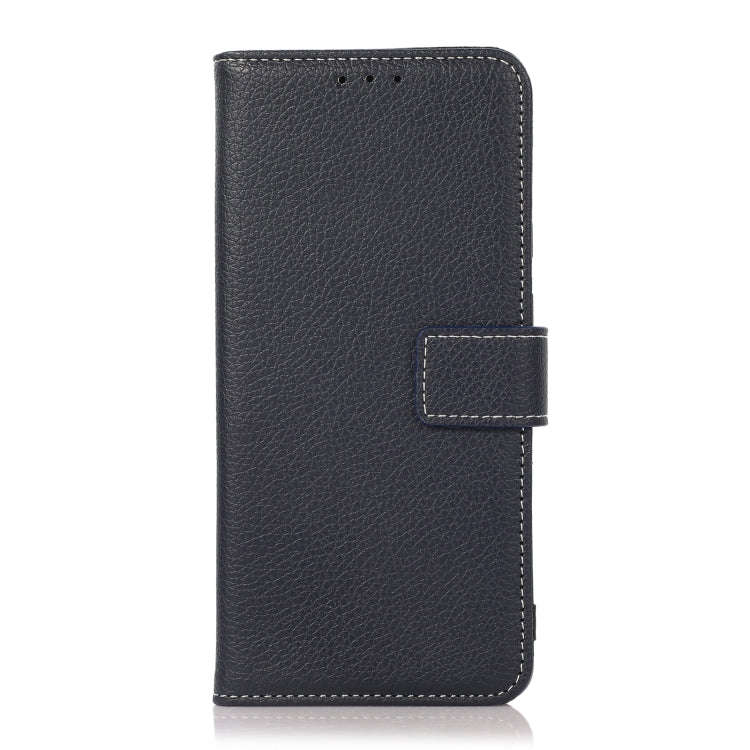 For OnePlus ACE/10R Litchi Texture Horizontal Flip Leather Phone Case(Dark Blue)