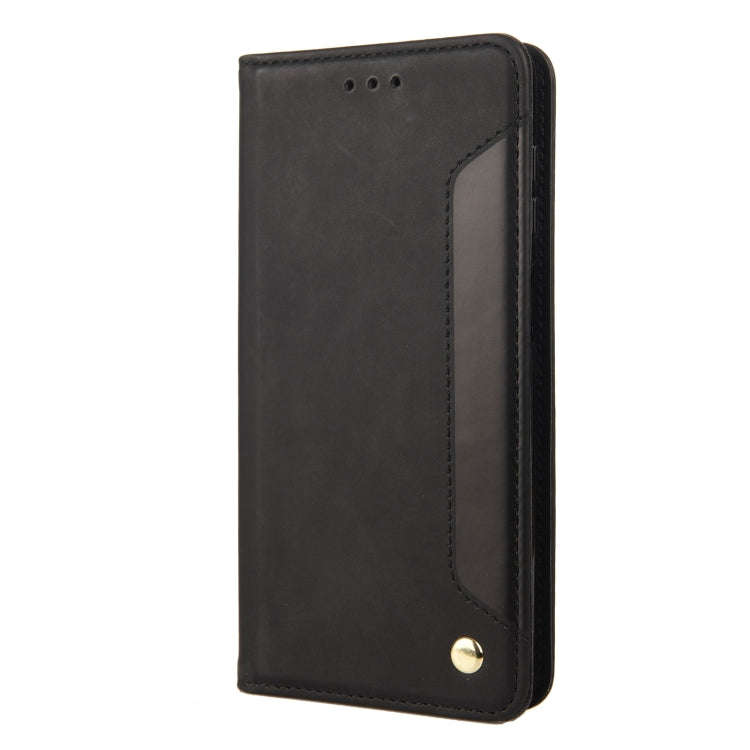 For Sony Xperia 10 IV Skin Feel Splicing Leather Phone Case(Black)