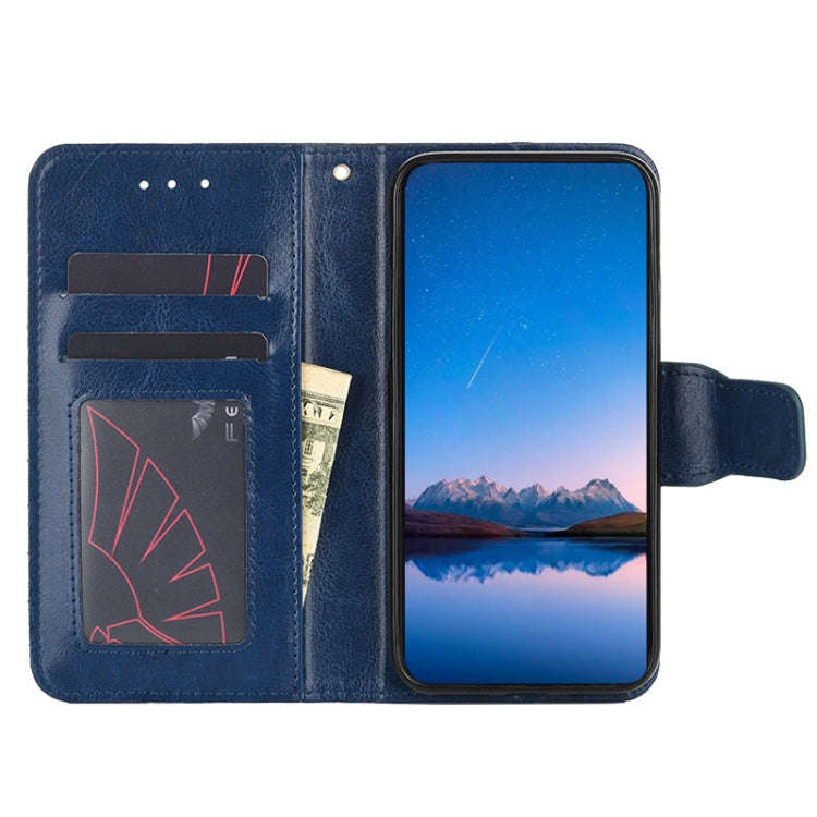 For Honor X30 5G Crystal Texture Leather Phone Case(Royal Blue)