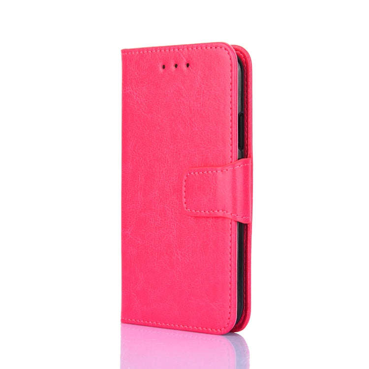 For TCL 30 5G / 30+ 5G Crystal Texture Leather Phone Case(Rose Red)
