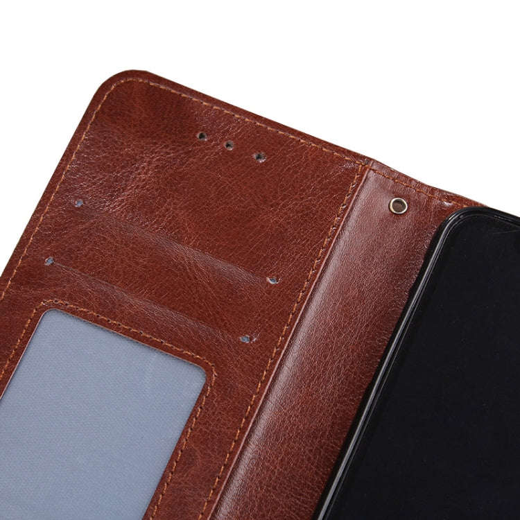 For TCL 30 5G / 30+ 5G Crystal Texture Leather Phone Case(Rose Red)