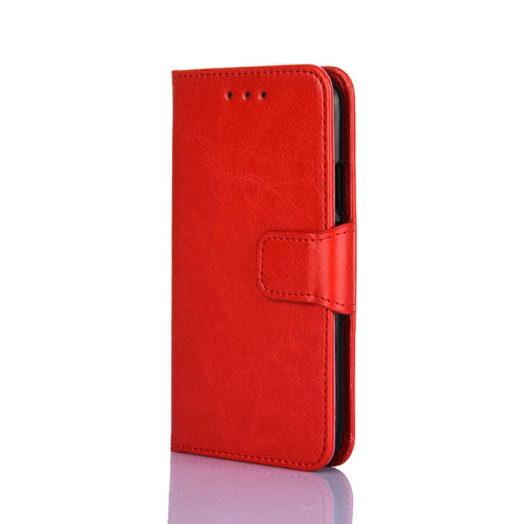 For TCL 30V 5G T781S Crystal Texture Leather Phone Case(Red)