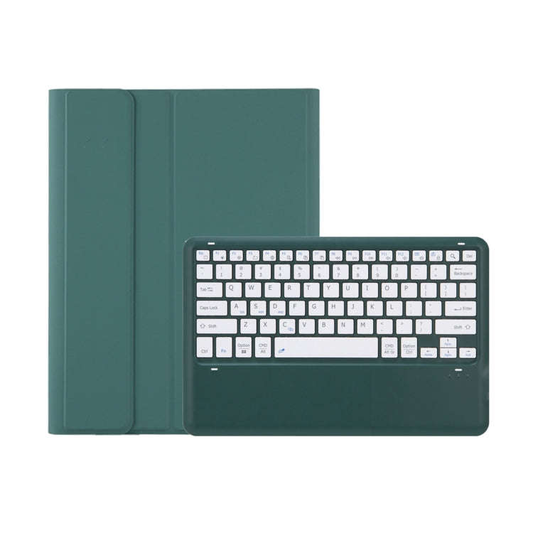 C12B Detachable Pen Slot Bluetooth Keyboard Leather Tablet Case For iPad Air 13 2025 / 2024 / Pro...