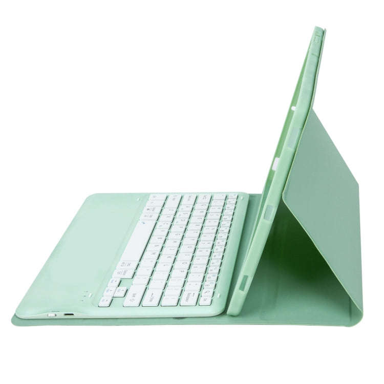 C12B Detachable Pen Slot Bluetooth Keyboard Leather Tablet Case For iPad Air 13 2025 / 2024 / Pro...
