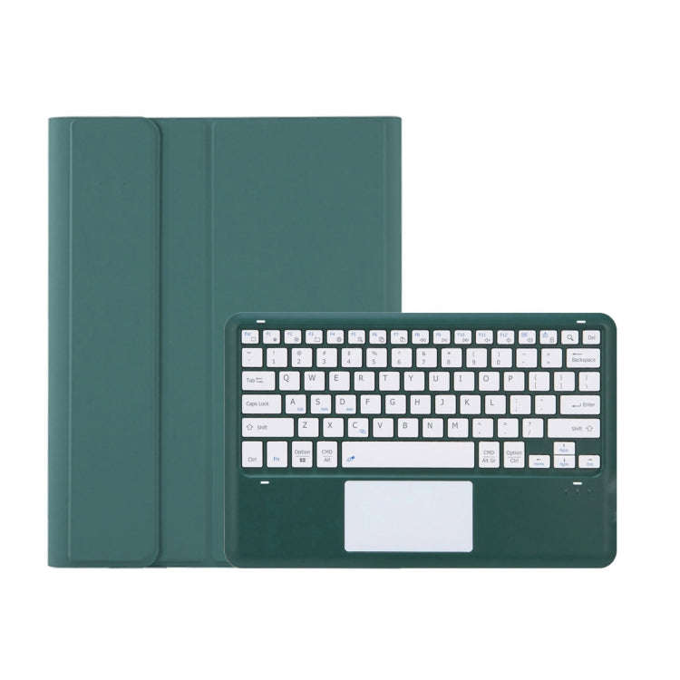 T12B-A Detachable Touch Pad Bluetooth Keyboard Leather Tablet Case For iPad Air 13 2025 / 2024 / ...