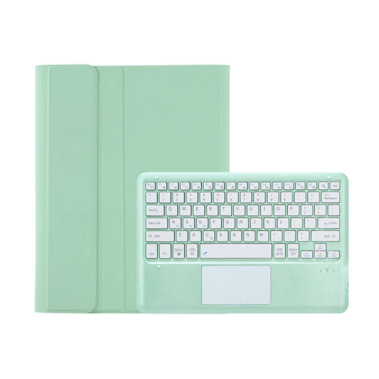 T12B-A Detachable Touch Pad Bluetooth Keyboard Leather Tablet Case For iPad Air 13 2025 / 2024 / ...