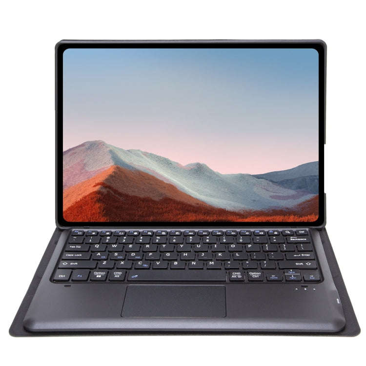 SF128-A Tree Texture Touchpad Bluetooth Keyboard Leather Tablet Case For Microsoft Surface Pro 8(...