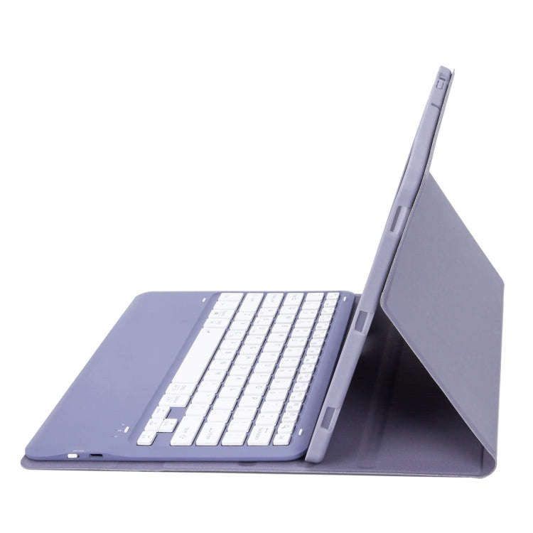 T800B Pen Slot Detachable Bluetooth Keyboard Leather Tablet Case For Samsung Galaxy Tab S8+/S7+/S...