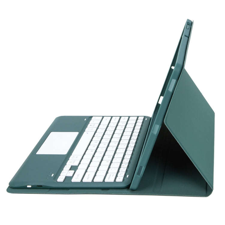 T800B-A Touch Pad Detachable Bluetooth Keyboard Leather Tablet Case For Samsung Galaxy Tab S8+/S7...