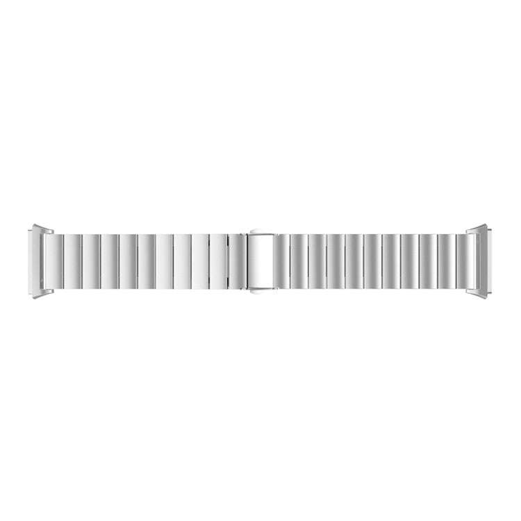 For FITBIT Ionic Stainless Steel Watch Band(Silver)