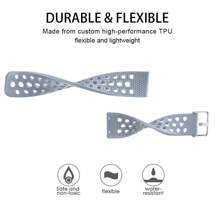 For FITBIT Versa Breathable Watch Band(Light Blue)