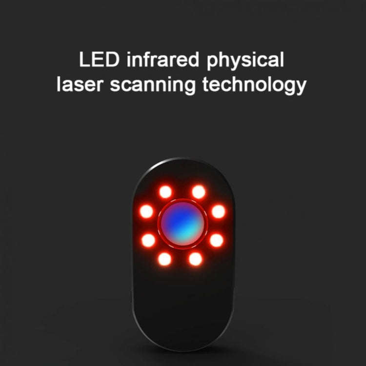 S001 Hotel Anti-candid Camera Infrared Detector(Black)