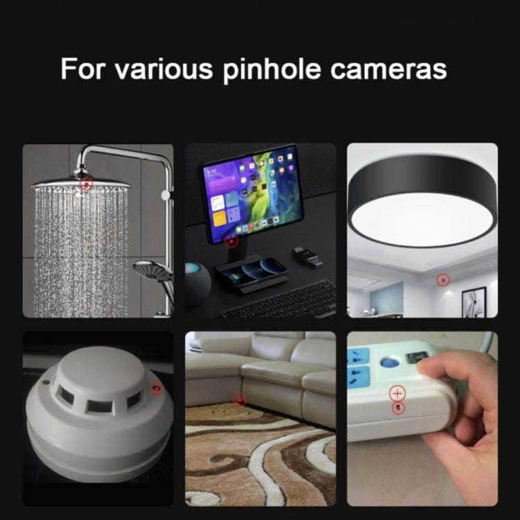 S001 Hotel Anti-candid Camera Infrared Detector(Black)