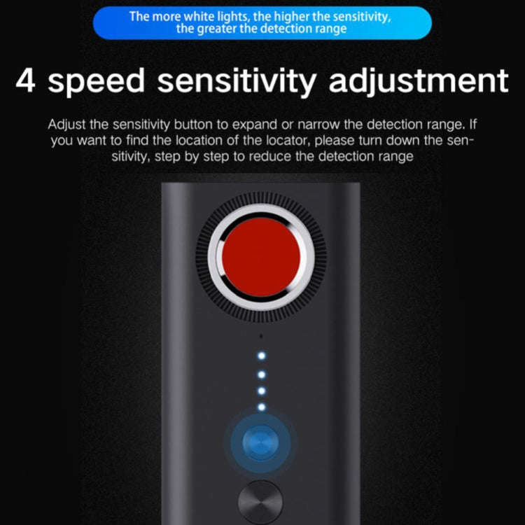 T1 Camera Detector GPS Positioning Monitor Tracking Detector(Black)