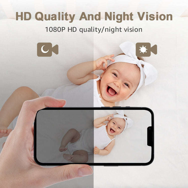 YT51 1920x1080 Home Baby Wireless Camera, Support Infrared Night Vision / Baby Crying Detection, ...