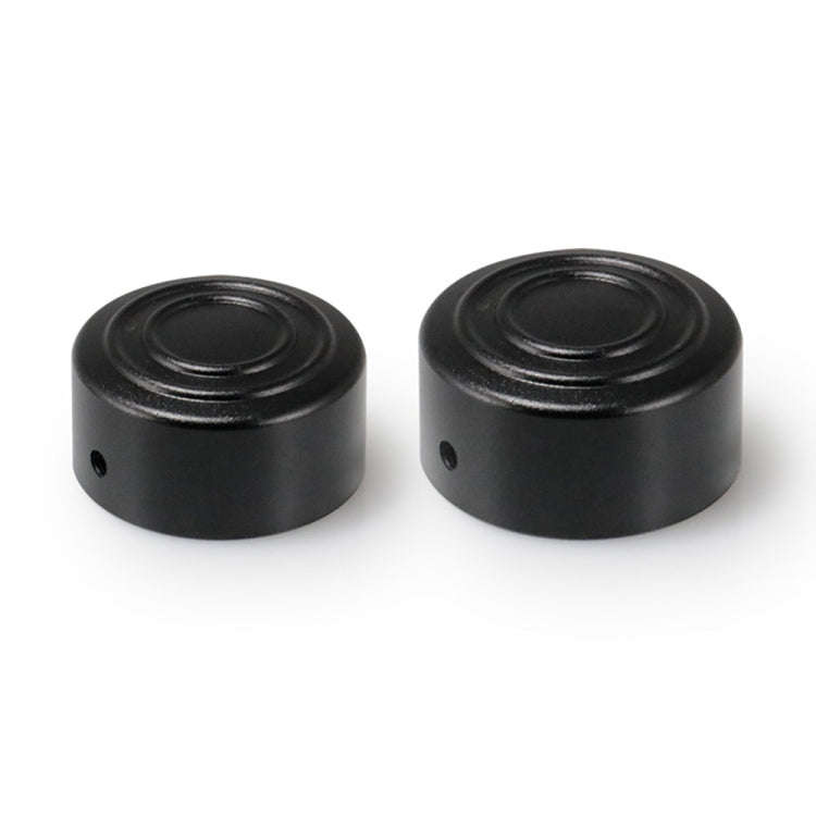 HP-A006 Motorcycle Modified Rear Axle Nut Covers Caps for Harley Sportster S(Black)