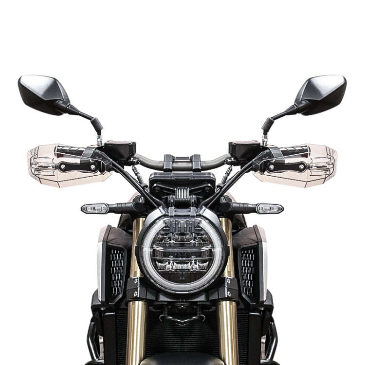 HP-HS002 1 Pair Motorcycle PC Front Windshield Handguard for Harley 883 / x48 / 1200(Transparent)