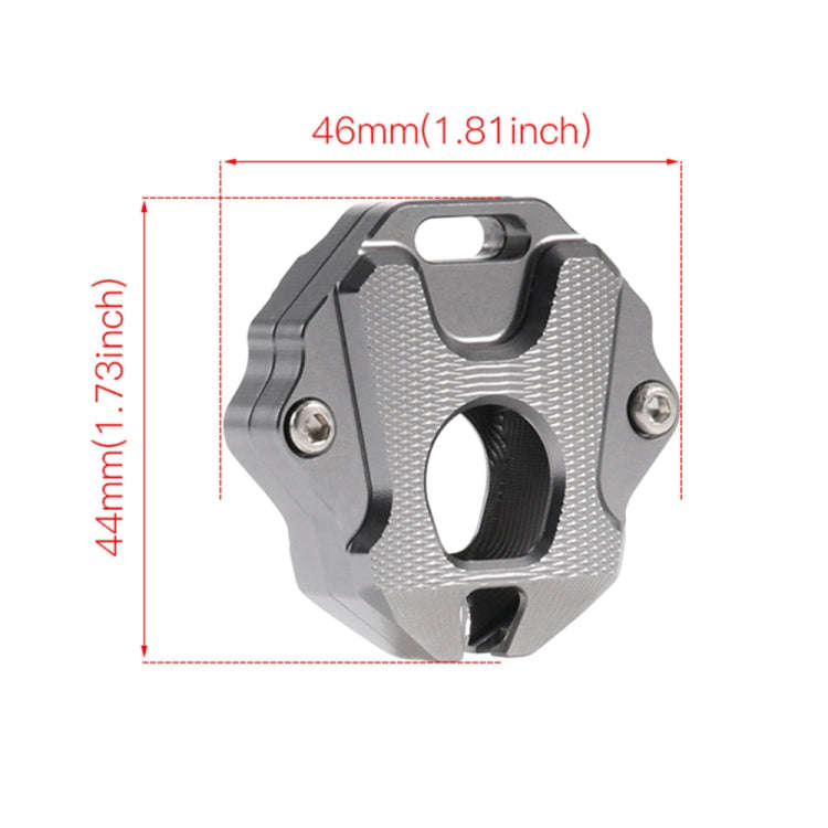 HP-Q093 Motorcycle Modified Key Shell for Honda CBR650R / CB650R / CB650F(Black)