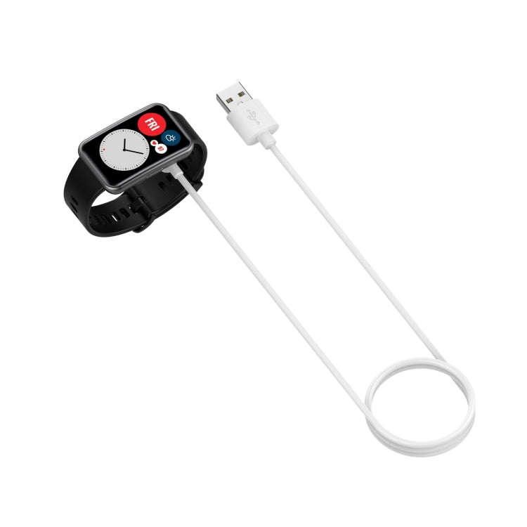 For Huawei Band 6/7/8,HONOR Band 6/7 Portable Magnetic Charger Cable, Length:1m(White)