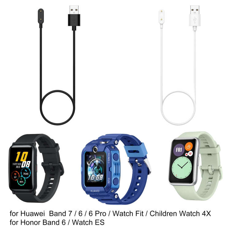For Huawei Band 6/7/8,HONOR Band 6/7 Portable Magnetic Charger Cable, Length:1m(White)