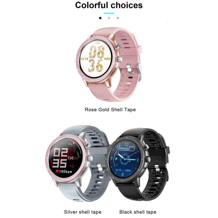 S02 1.3 inch IPS Color Full-screen Touch Smart Watch, Support Weather Forecast / Heart Rate Monit...