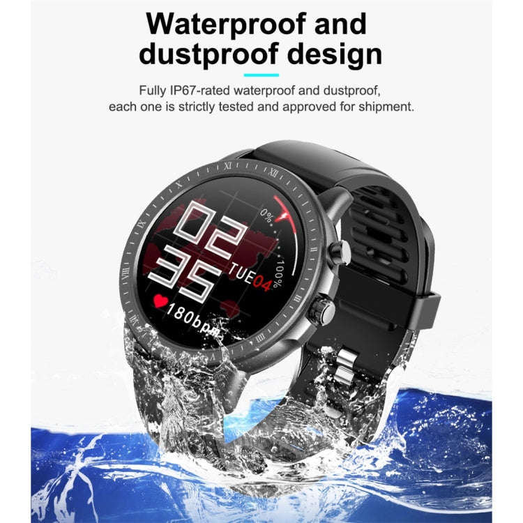 S02 1.3 inch IPS Color Full-screen Touch Smart Watch, Support Weather Forecast / Heart Rate Monit...