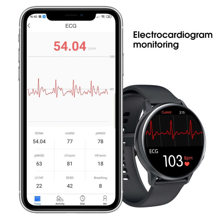 SG2 1.2 inch AMOLED Screen Smart Watch, IP68 Waterproof, Support Music Control / Bluetooth Photog...