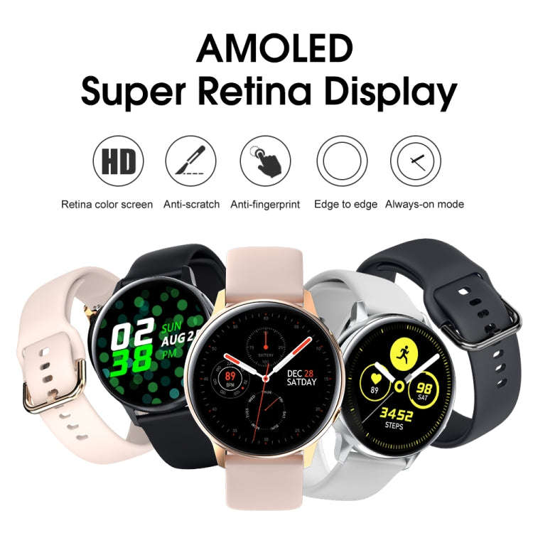 SG2 1.2 inch AMOLED Screen Smart Watch, IP68 Waterproof, Support Music Control / Bluetooth Photog...