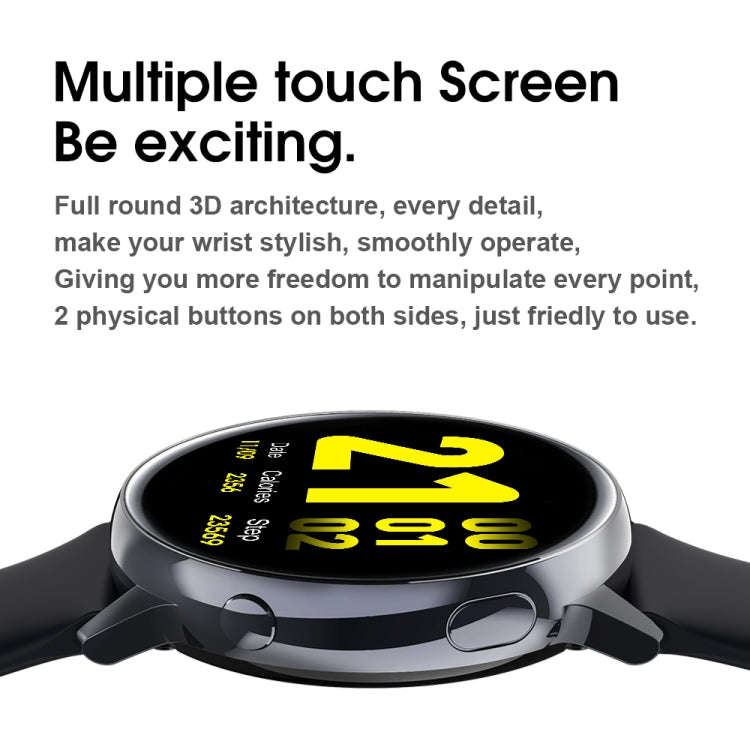 SG2 1.2 inch AMOLED Screen Smart Watch, IP68 Waterproof, Support Music Control / Bluetooth Photog...