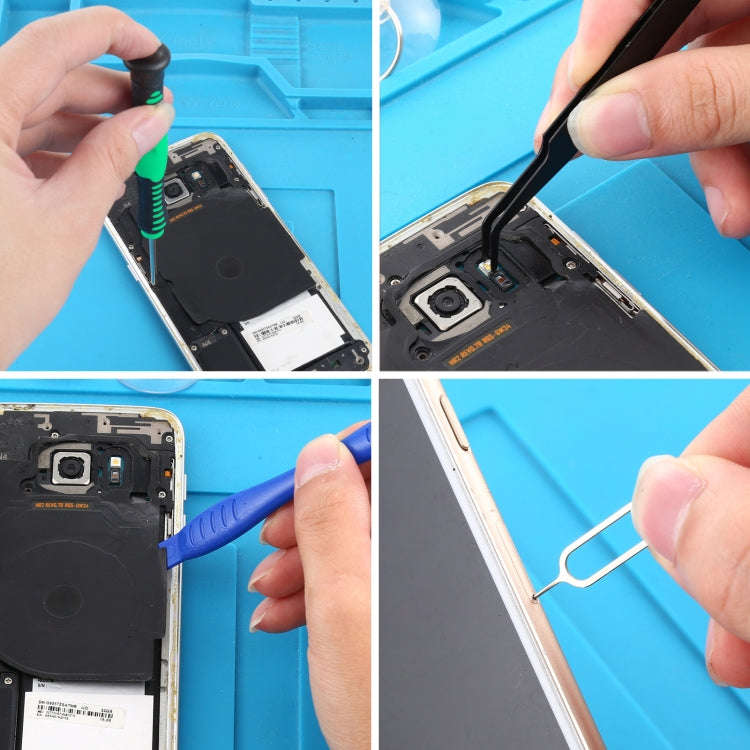 JIAFA JF-8182 21 in 1 Battery Adhesive + LCD Frame Waterproof Adhesive + Repair Tool Set For iPho...