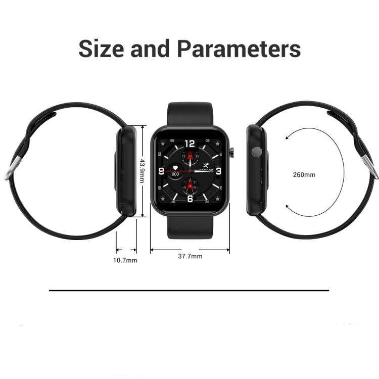 Z11 1.54 inch IPS Screen Smart Watch, Support Sleep Monitor / Bluetooth Photograph / Heart Rate M...