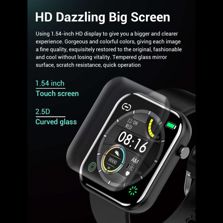 Z11 1.54 inch IPS Screen Smart Watch, Support Sleep Monitor / Bluetooth Photograph / Heart Rate M...