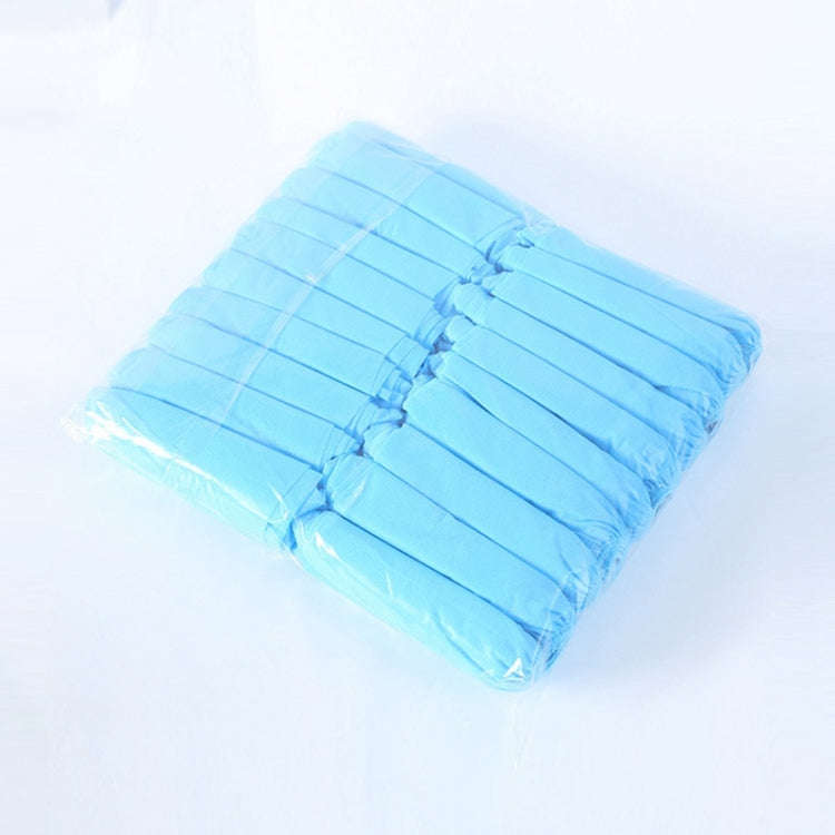 100 PCS 400g Disposable Shoe Covers For Kids Indoor Cleaning Floor Thicken Non-Woven Fabric Overs...