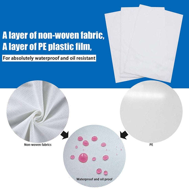 10pcs 100x200cm Disposable Thicken Non-Woven Fabric Waterproof Oil-proof Beauty Salon Massage Bed...