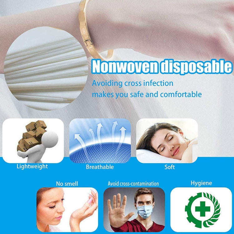 10pcs 100x200cm Disposable Thicken Non-Woven Fabric Waterproof Oil-proof Beauty Salon Massage Bed...