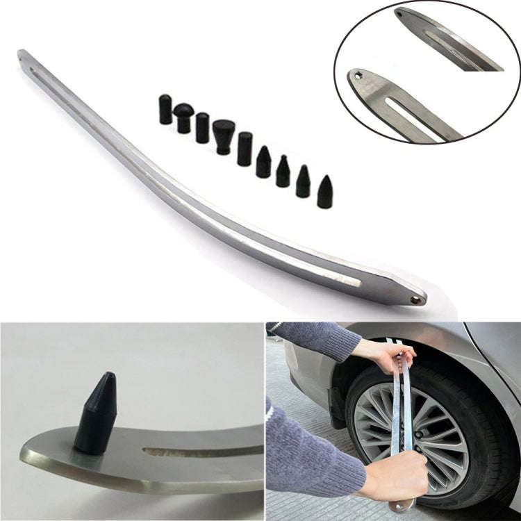 N8 10 in 1 Car Paintless Dent Removal Fender Damage Repair Puller Lifter Arc Crowbar Tools Hook R...