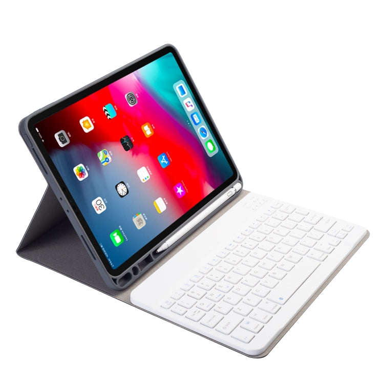 RK11 Cloth Texture Detachable Magnetic Bluetooth Keyboard Horizontal Flip Leather Tablet Case for...