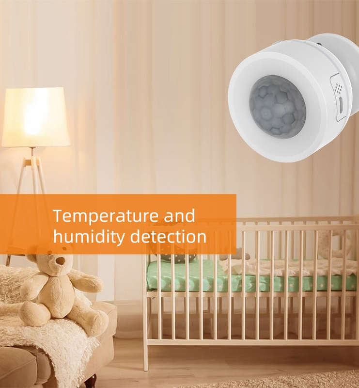 NEO NAS-PD07W WiFi PIR Motion Sensor with Temperature & Humidity Sensor