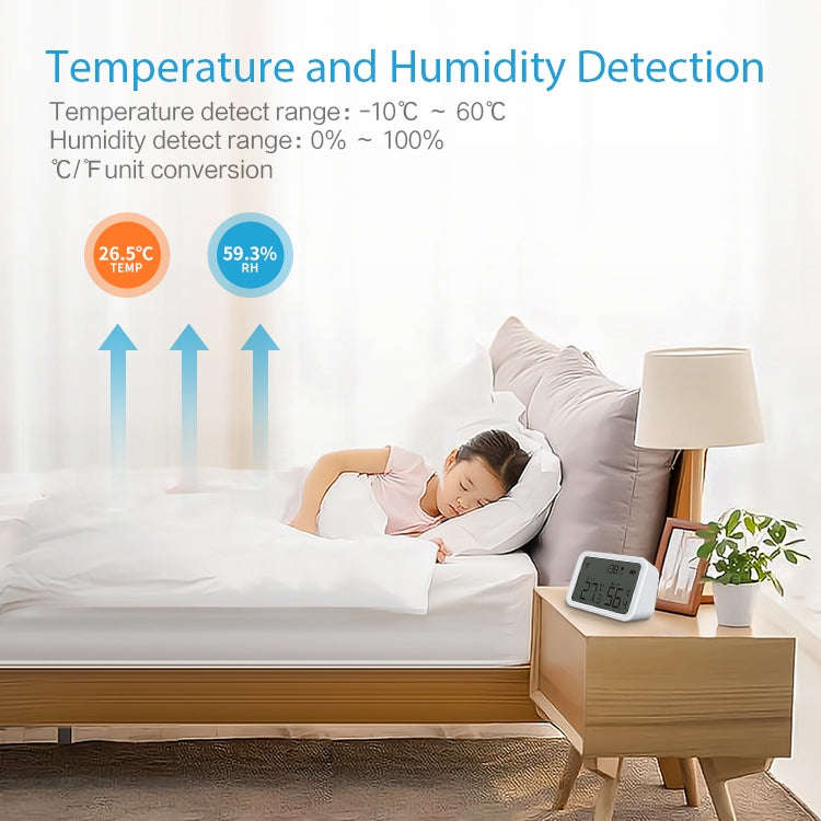 NEO NAS-TH02W WiFi 3 in1 Temperature and Humidity Sensor