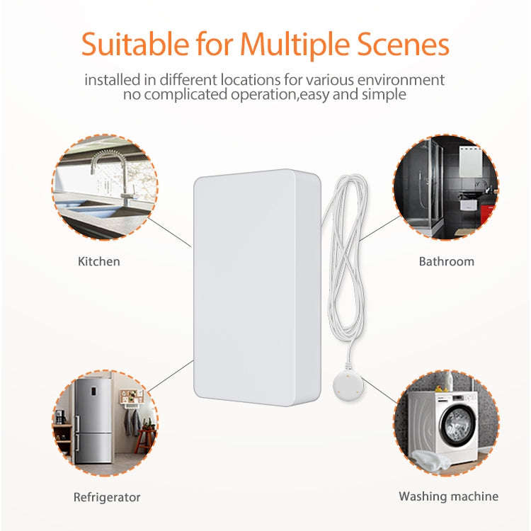 NEO NAS-WS05B Zigbee Water Sensor & Flood Sensor