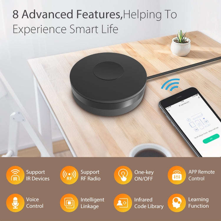 NEO NAS-IR02W-RF WiFi IR + RF Remotc Control Support Some Tuya RF Devices