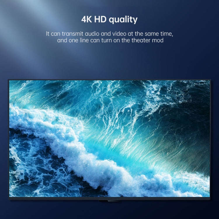 For HDMI 3m 2.0 Version  HD Cable 19 + 1 Standard Oxygen-Free Copper Metal Sshell 4K TV Flat Cabl...
