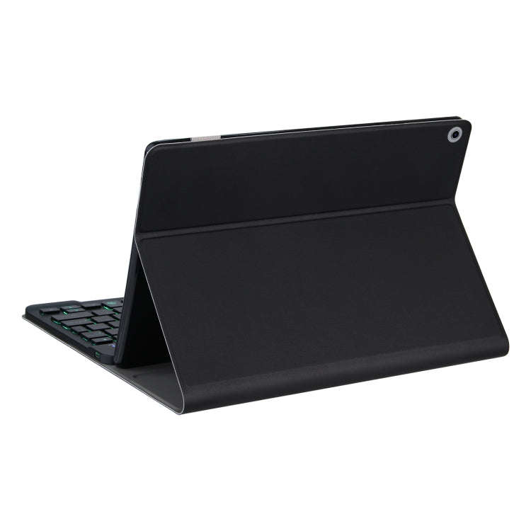 For Lenovo Tab M10 HD Gen 2 Backlight Bluetooth Keyboard Leather Tablet Case(Black)