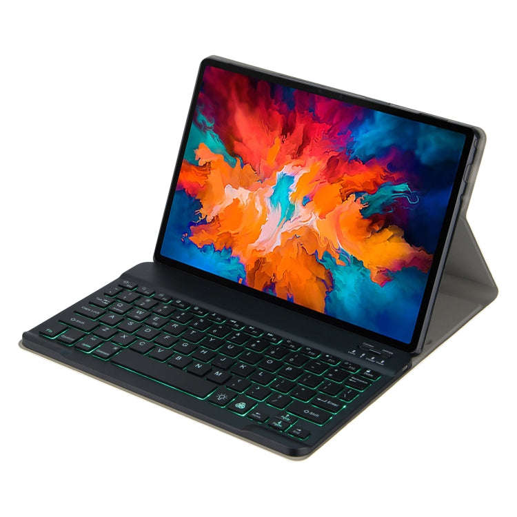 For Lenovo Tab M10 HD Gen 2 Backlight Bluetooth Keyboard Leather Tablet Case(Blue)