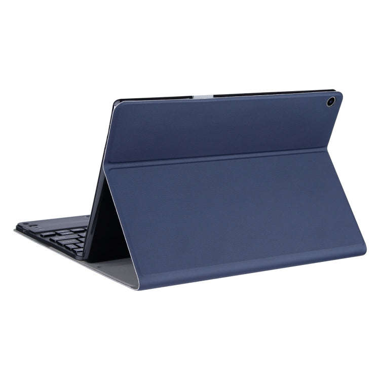 For Lenovo Tab M10 HD Gen 2 Touchpad Bluetooth Keyboard Leather Tablet Case(Blue)